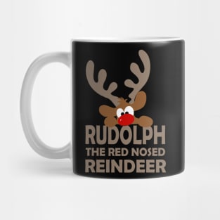 rudolph reindeer Mug